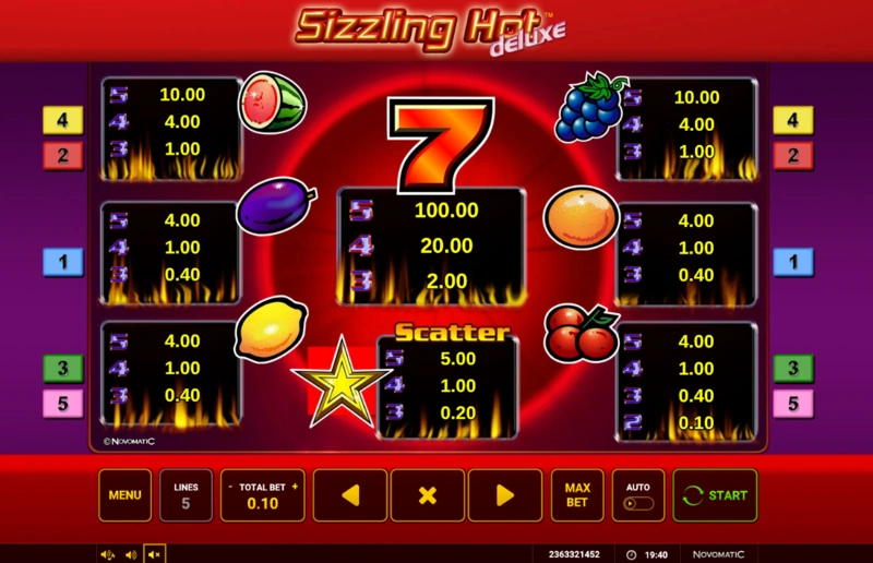 Sizzling Hot Deluxe